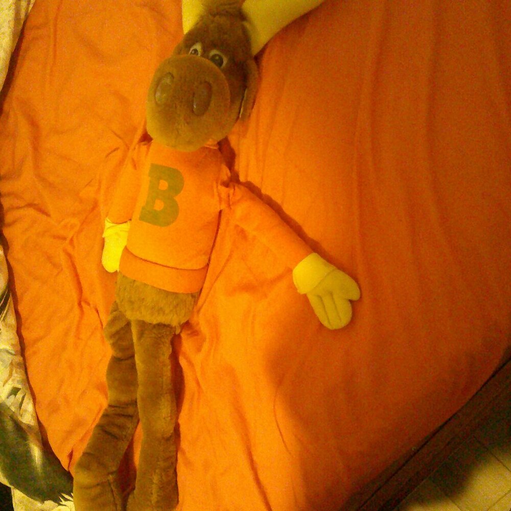 32" Bullwinkle 1982 Plush Toy-Fair Condition